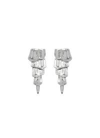 Earrings Croco - Silver