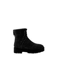 Bottines Lacage en cuir - Noir