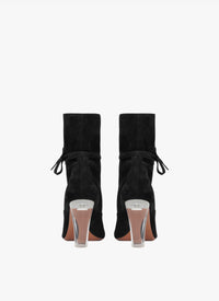 Trekking boots with leather heels - Carbon