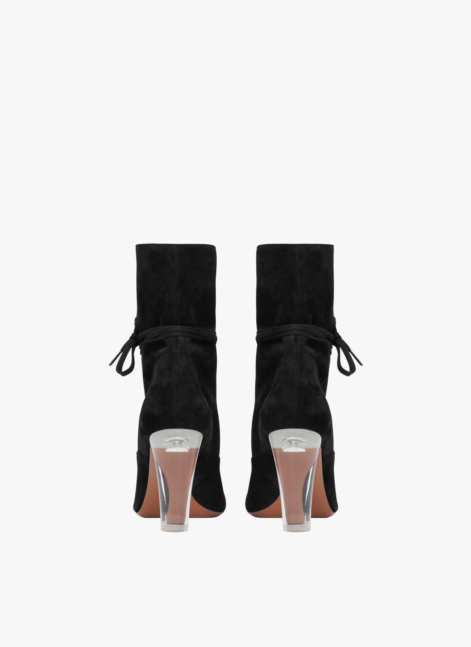 Trekking boots with leather heels - Carbon