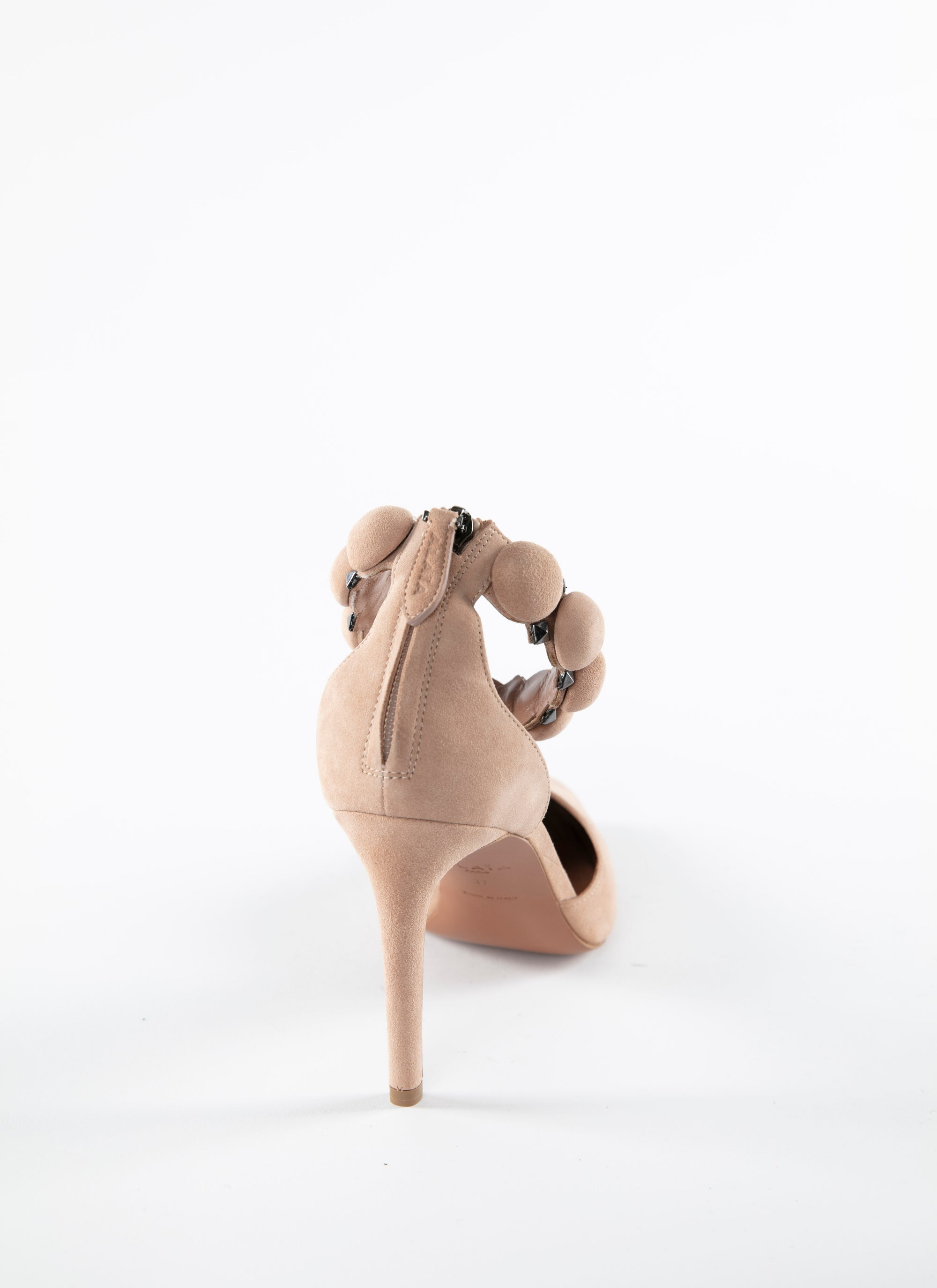 Escarpins Bombe 90 en cuir - Chair
