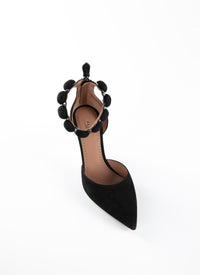 Escarpins Bombe 90 en cuir - Noir