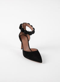Escarpins Bombe 90 en cuir - Noir