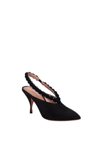 Escarpins Bombe 90 en cuir - Noir