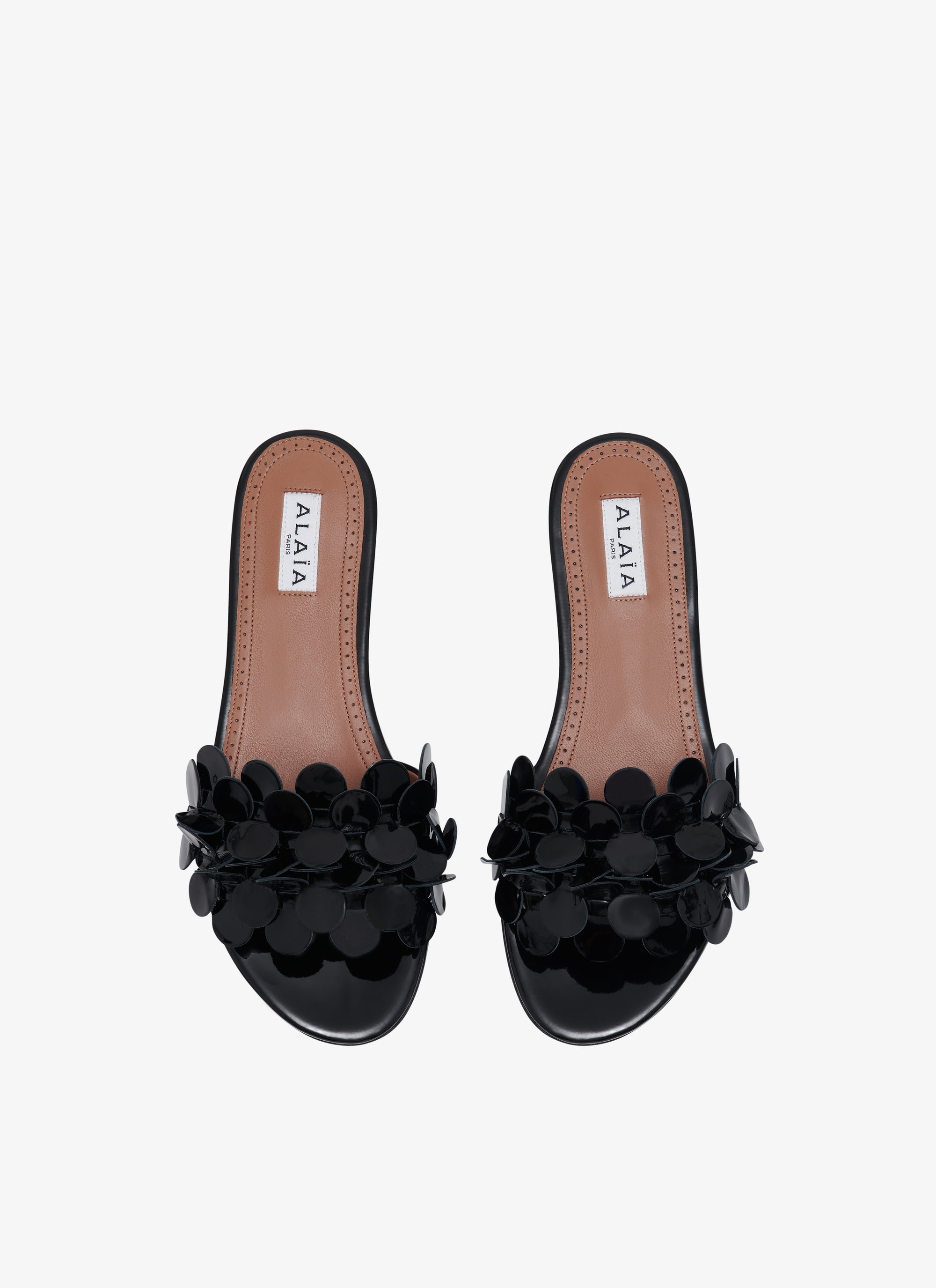 Confettis Patent Leather Ballerinas - Black