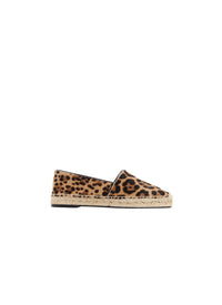Espadrilles ajourées en cuir - Brun Sepia