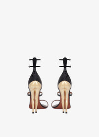 Cabaret sandals in patent leather - Gold & Black