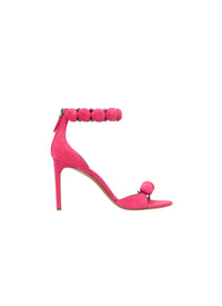 Sandales Bombe 90 en cuir - Rose Petale