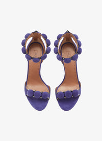 Sandales Bombe 90 en cuir - Ultraviolet