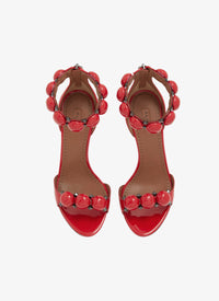 Bombe 90 Leather Sandals - Lacquer