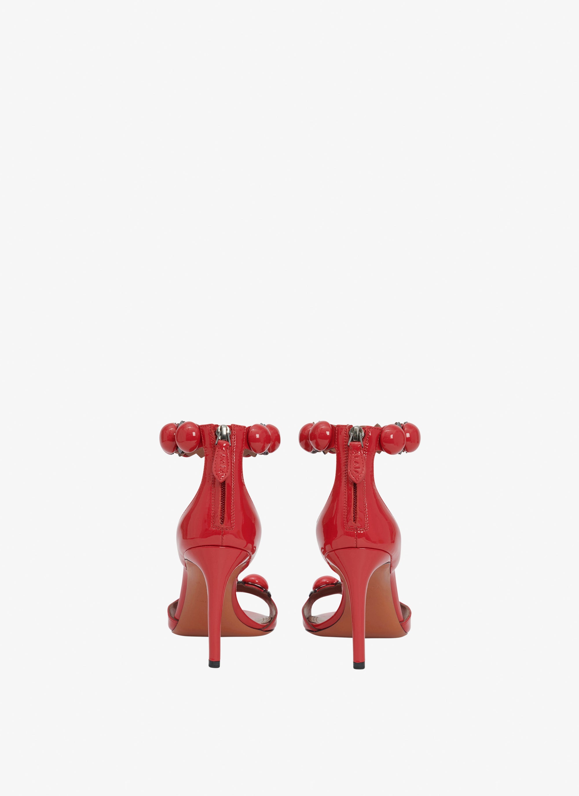 Bombe 90 Leather Sandals - Lacquer