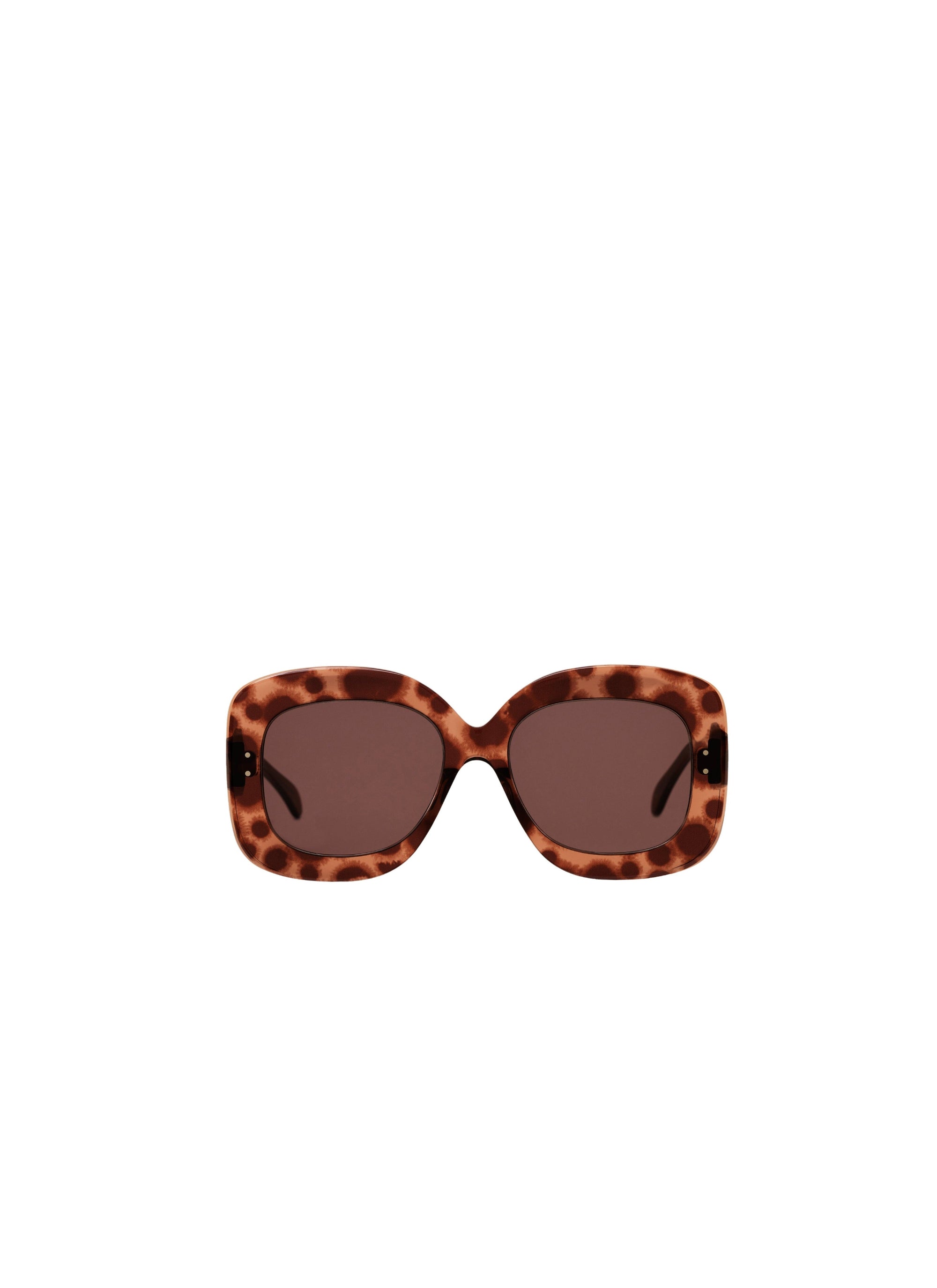 Rectangular glasses - Brown