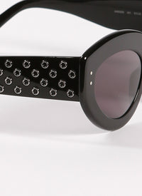 Lunettes Cat eye n°51 - Gris & Noir