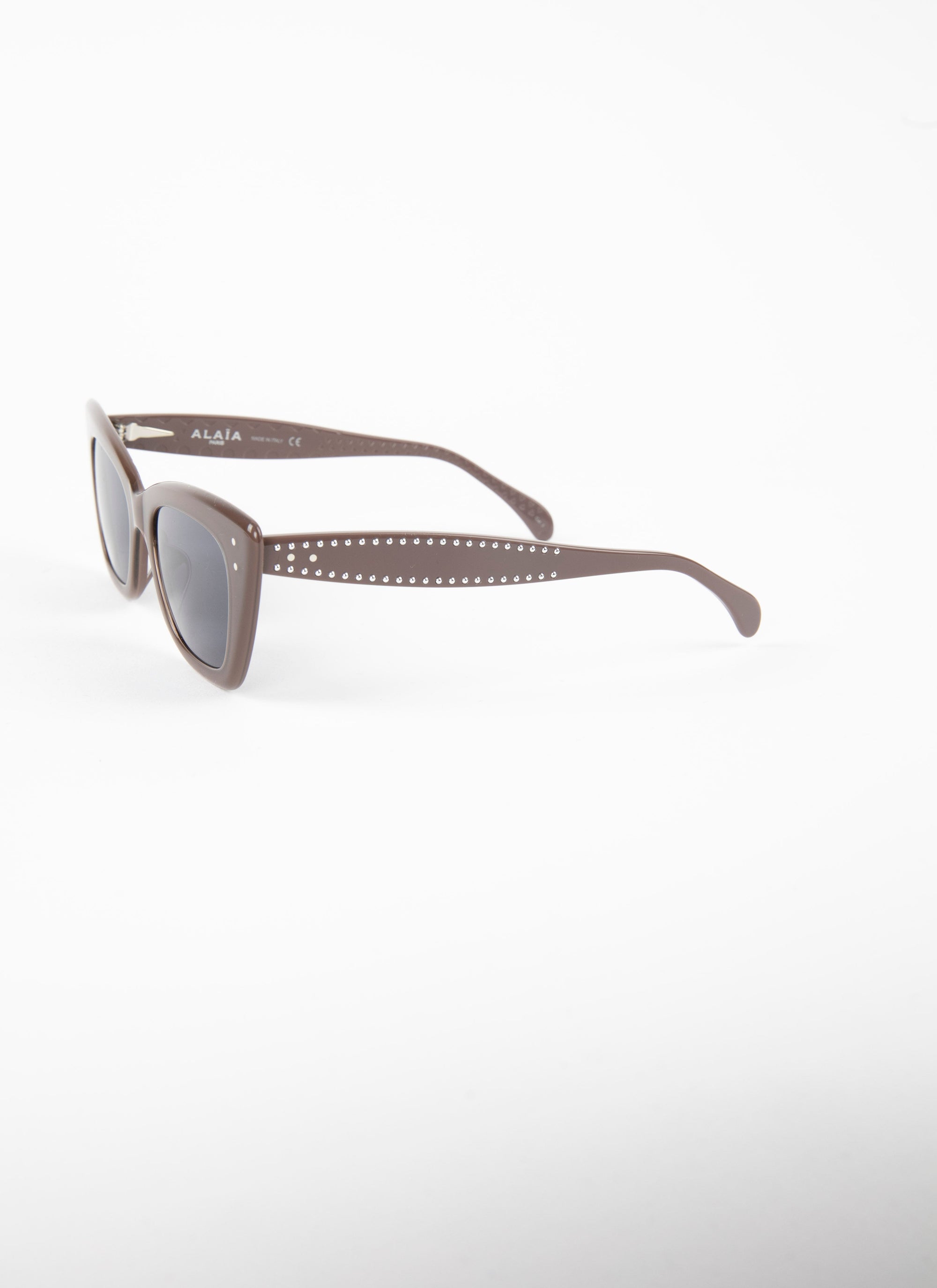 Lunettes Cat eye n°51 - Marron & Bleu