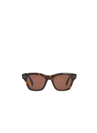 Rectangular Sunglasses - Havana & Brown