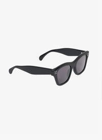 Lunettes de soleil rectangulaires - Noir & Gris