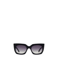 Square Sunglasses - Black & Grey