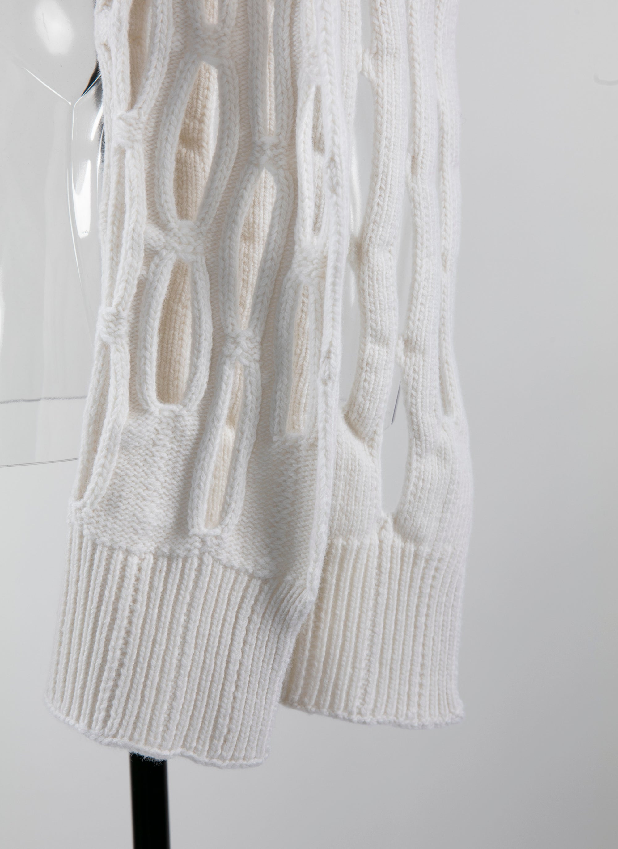 Wool scarf - White