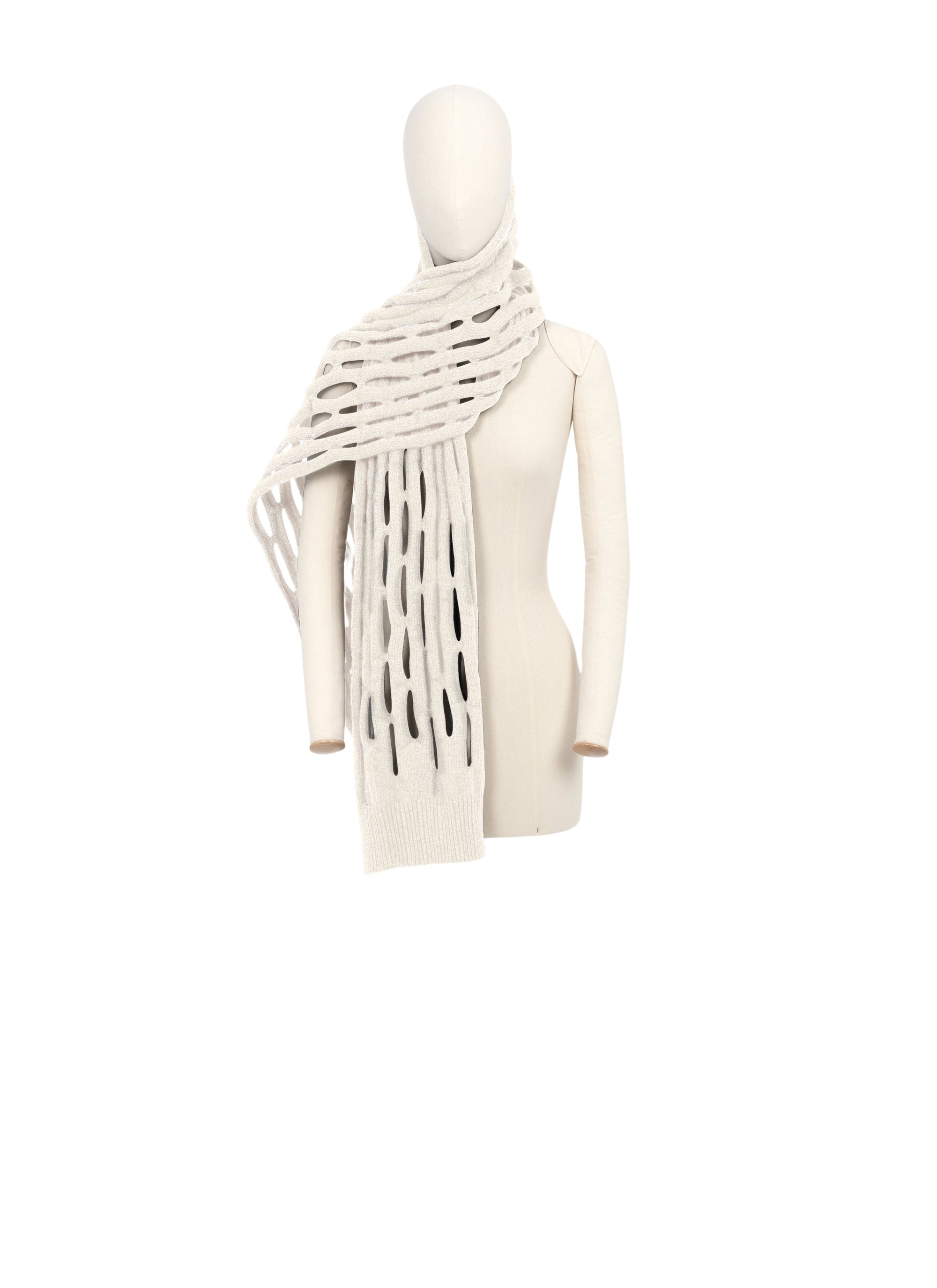 Wool scarf - White