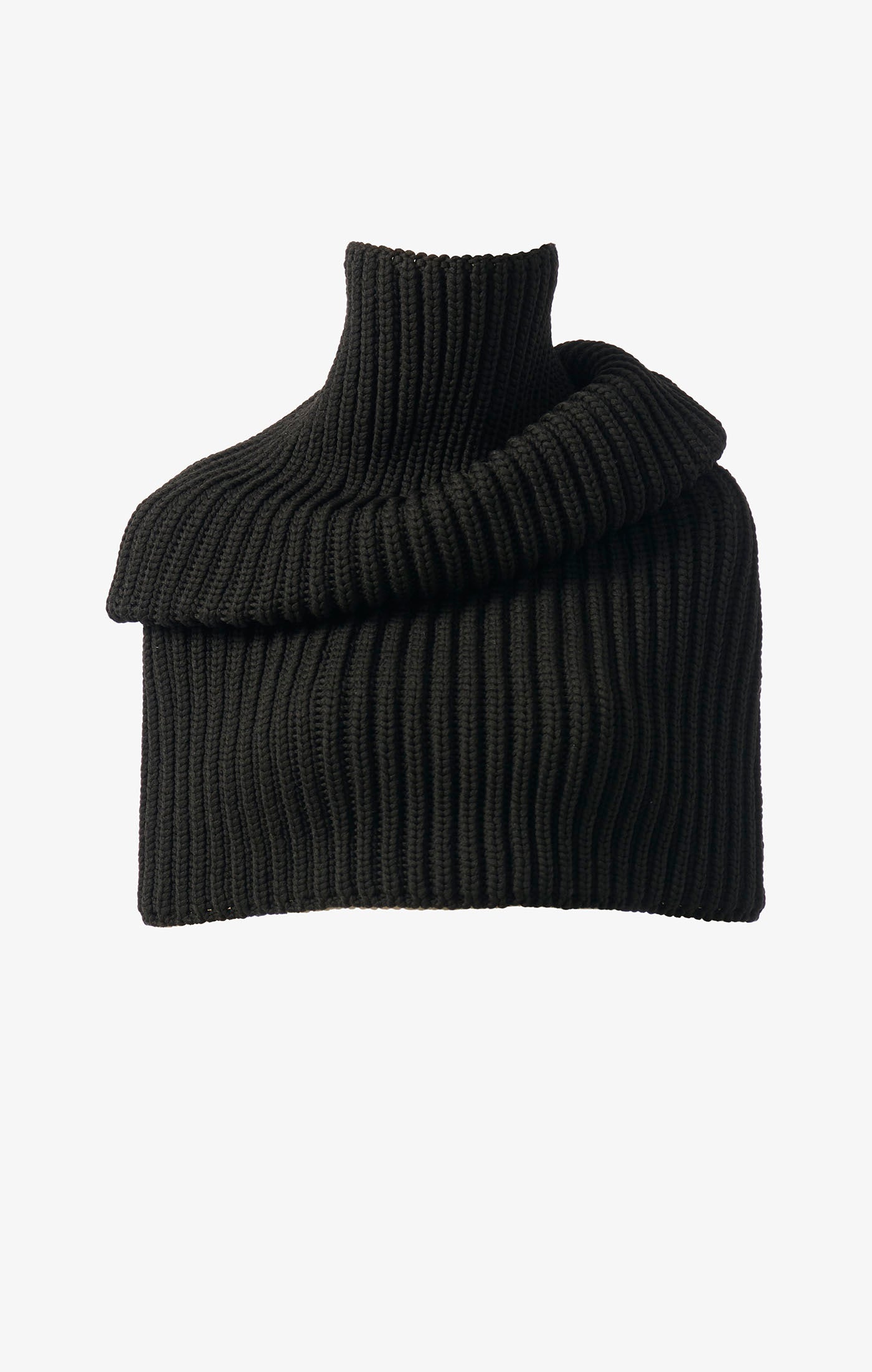 Écharpe Detroit plastron - Noir Alaïa