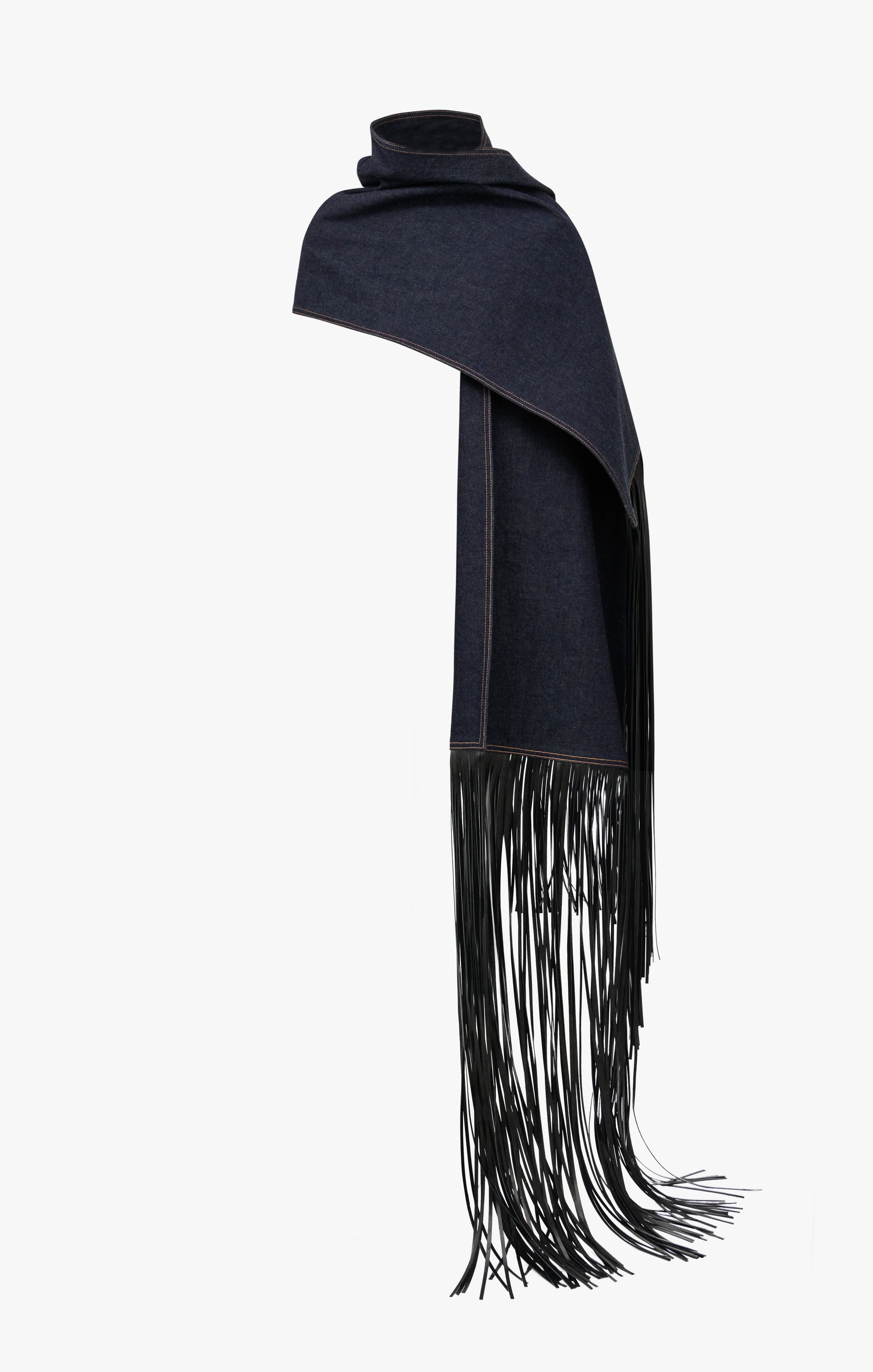 Écharpe en denim - Bleu Denim