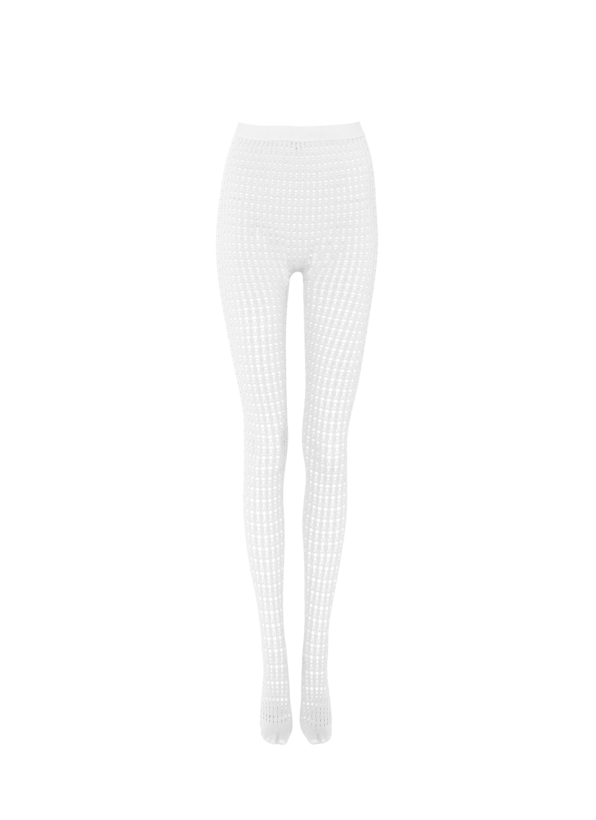 Collant Vienne ajouré - Blanc Optique