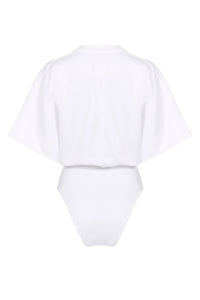Body tshirt - White & Black
