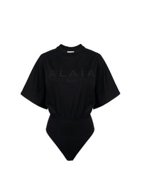 Body t-shirt with logo - Black & Black