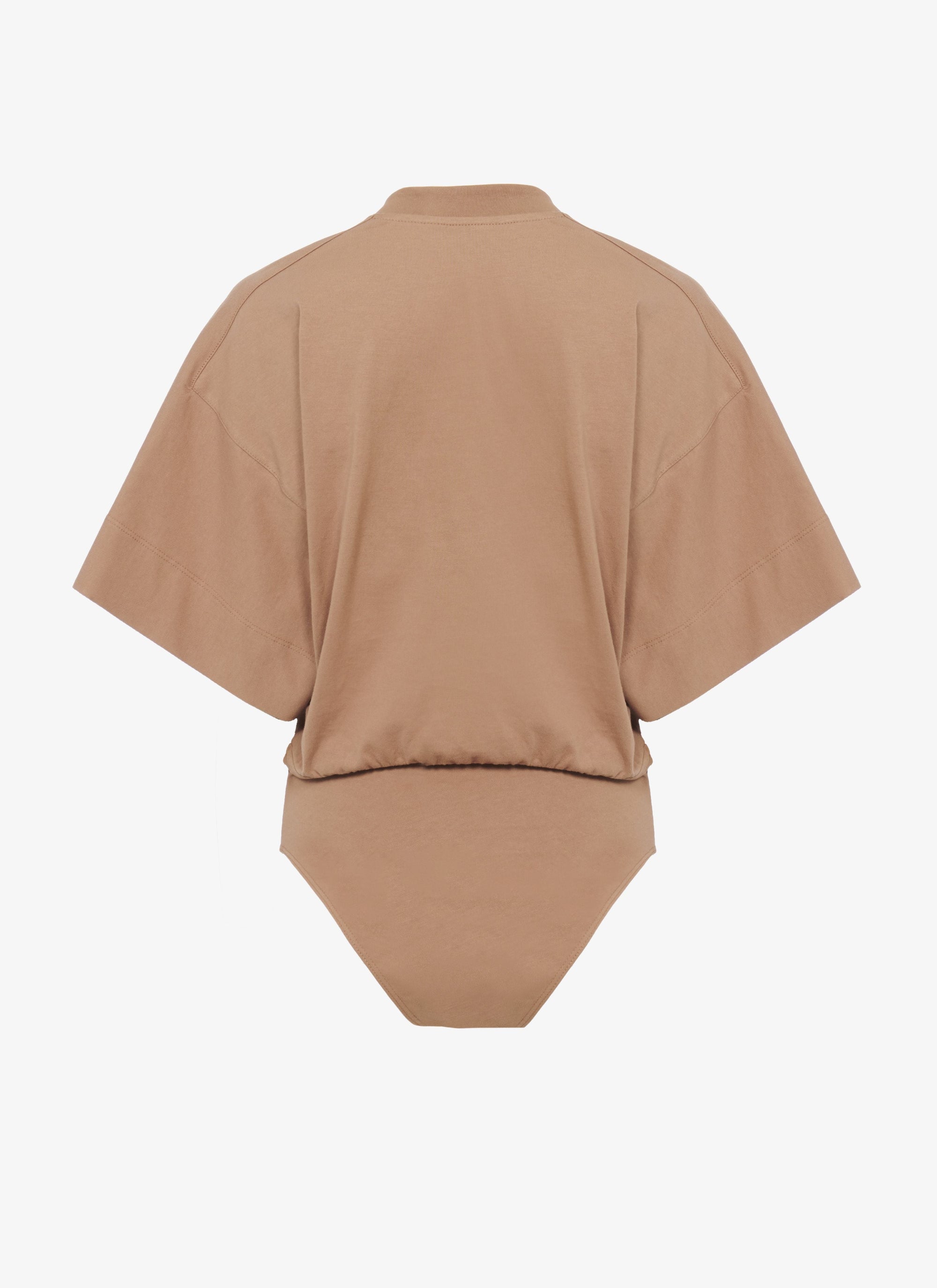 Body T-shirt logo Alaïa - Nude & Blanc