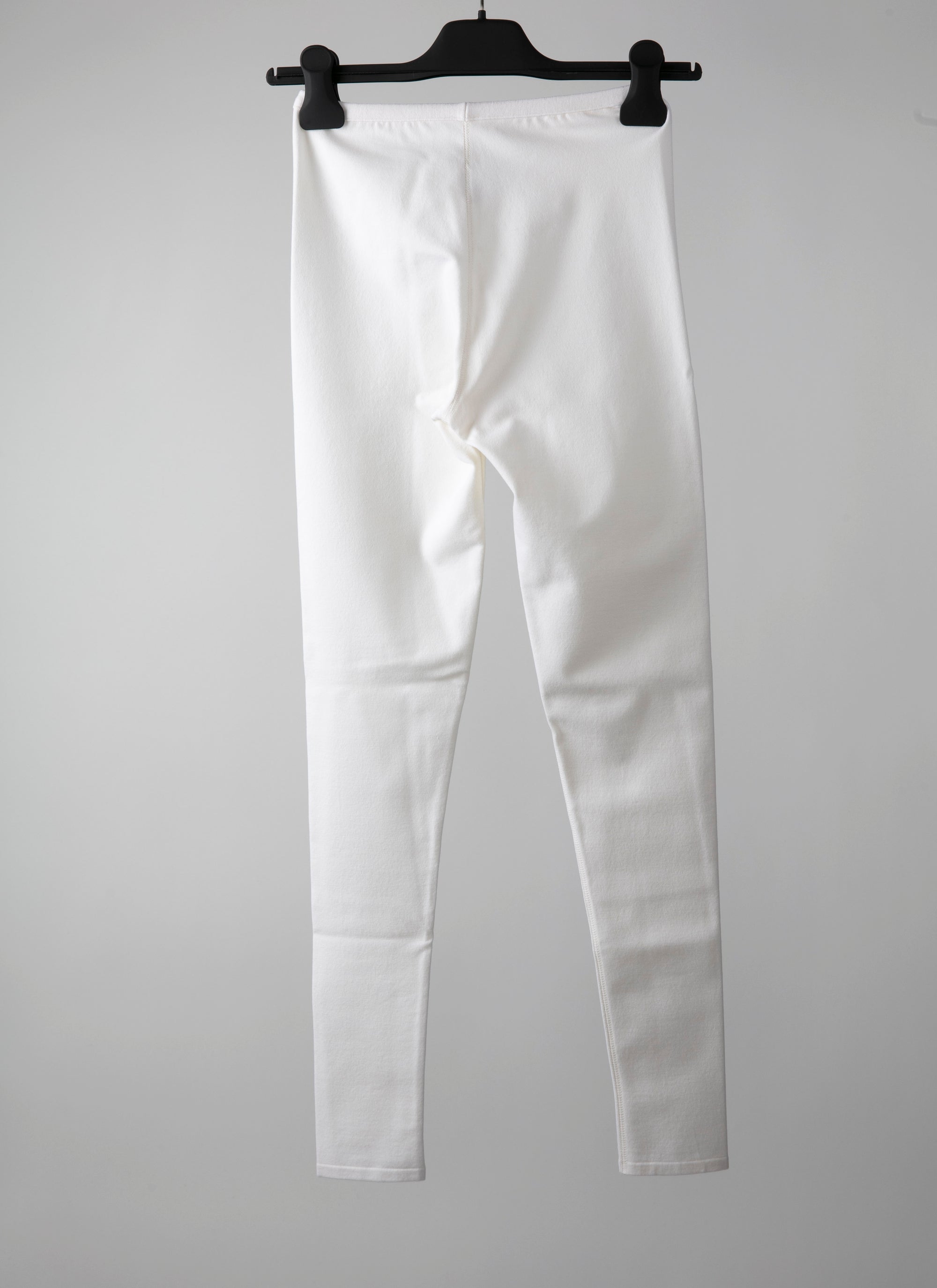 Long wool leggings - White iridescent
