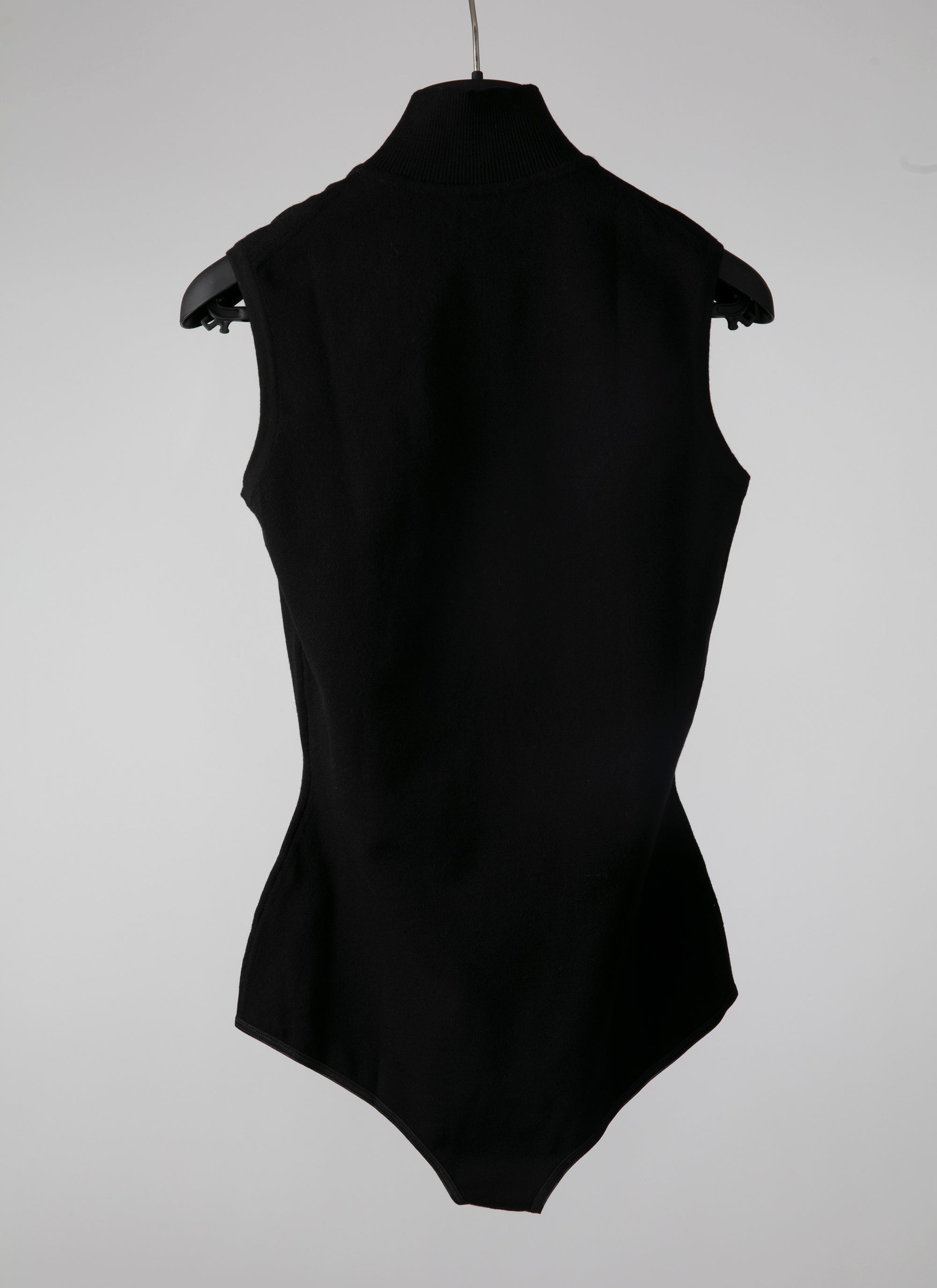 Body sans manches en laine - Noir