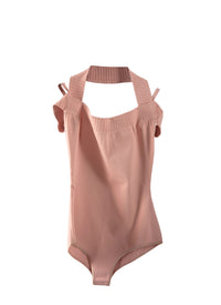 Short sleeve bodysuit - Flesh Pink