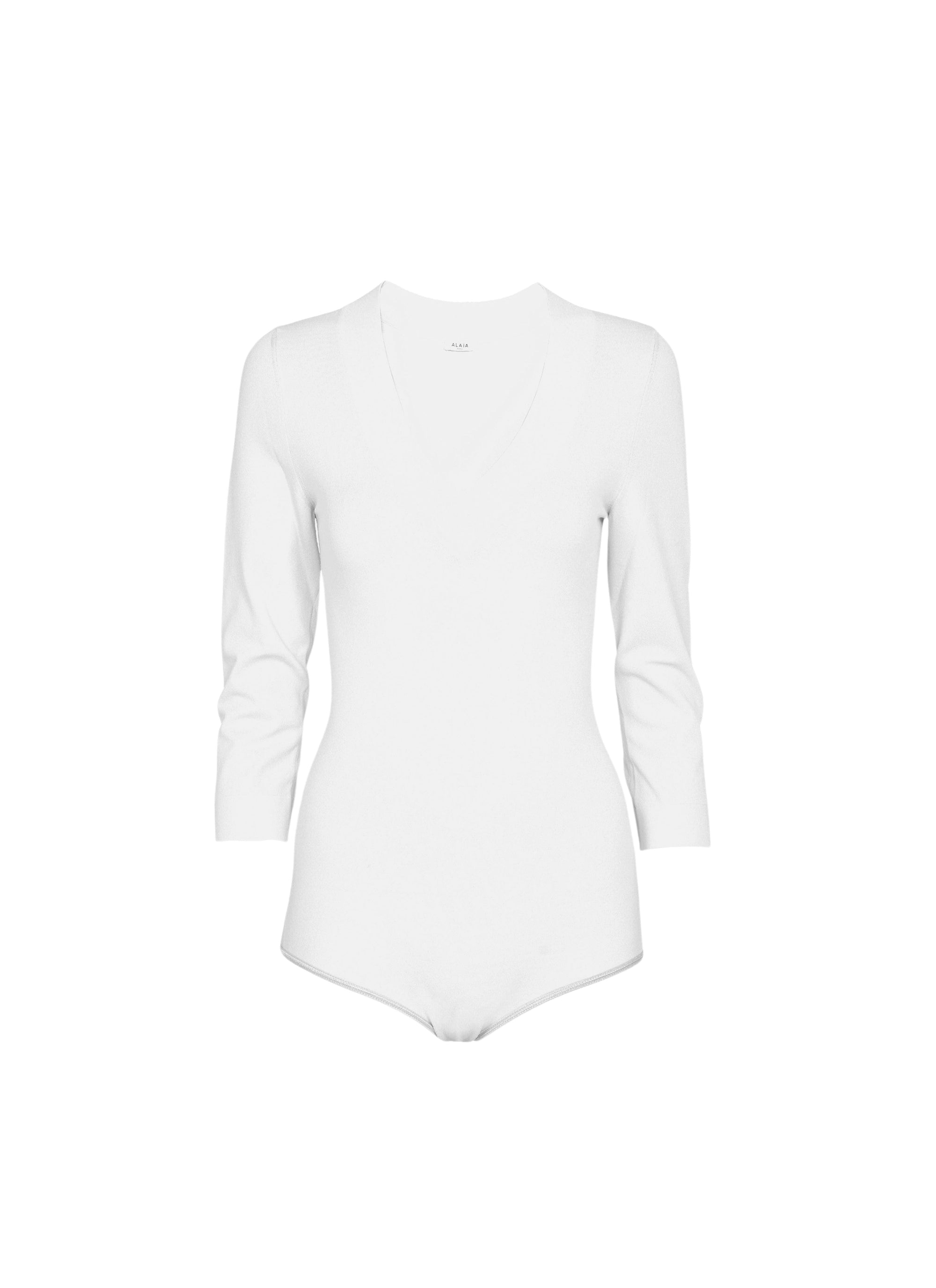 Body manche 3/4 - Blanc Optique