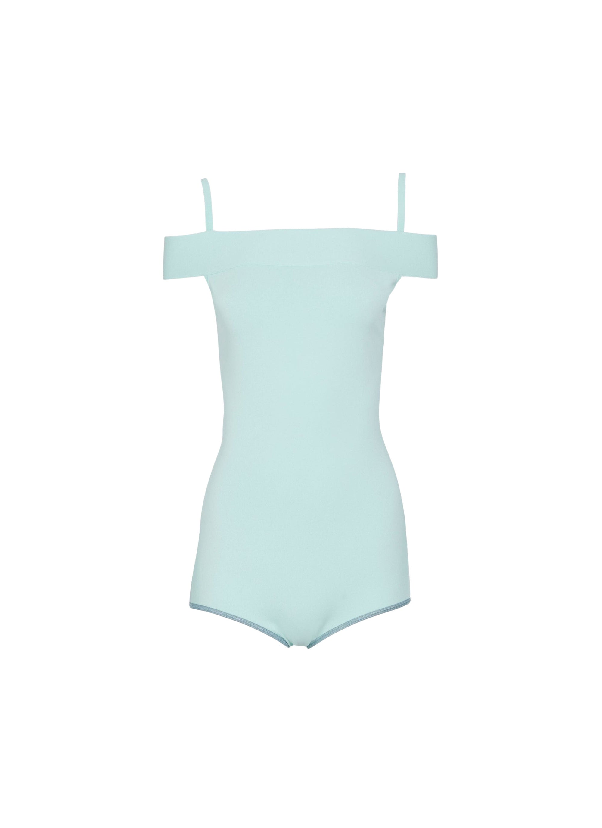 Body à épaules nues - Menthe