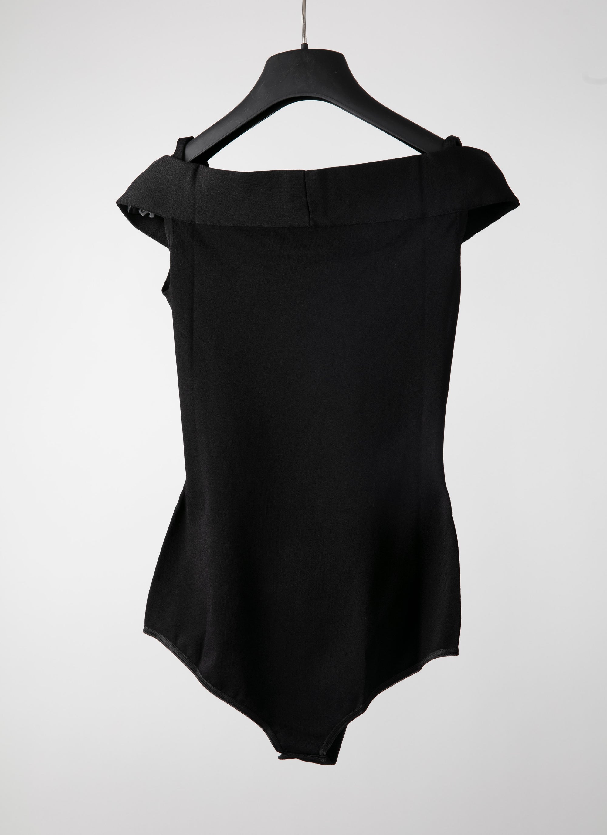 Off-shoulder bodysuit - Black intense