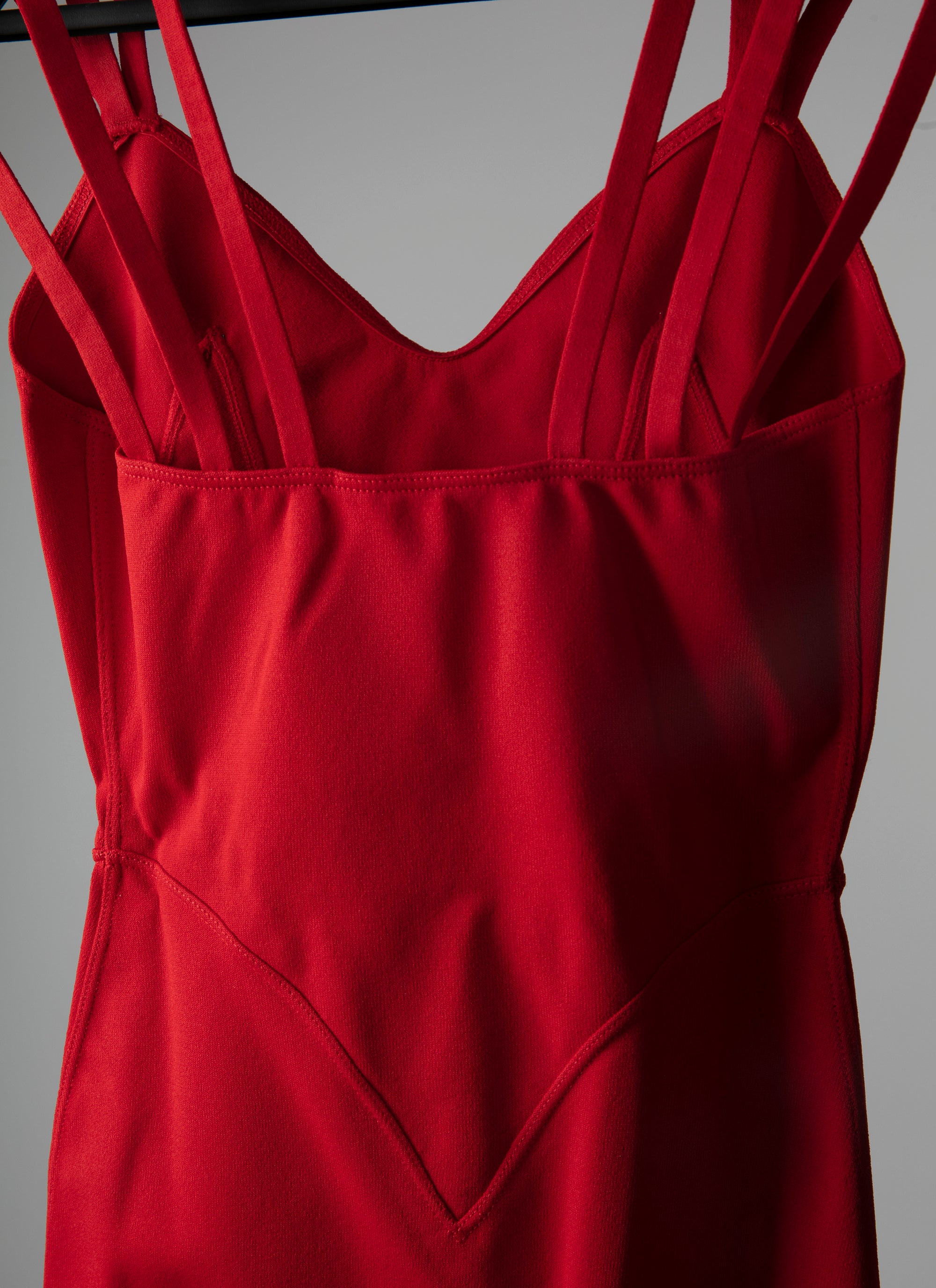 Strapless bodysuit - Scarlet