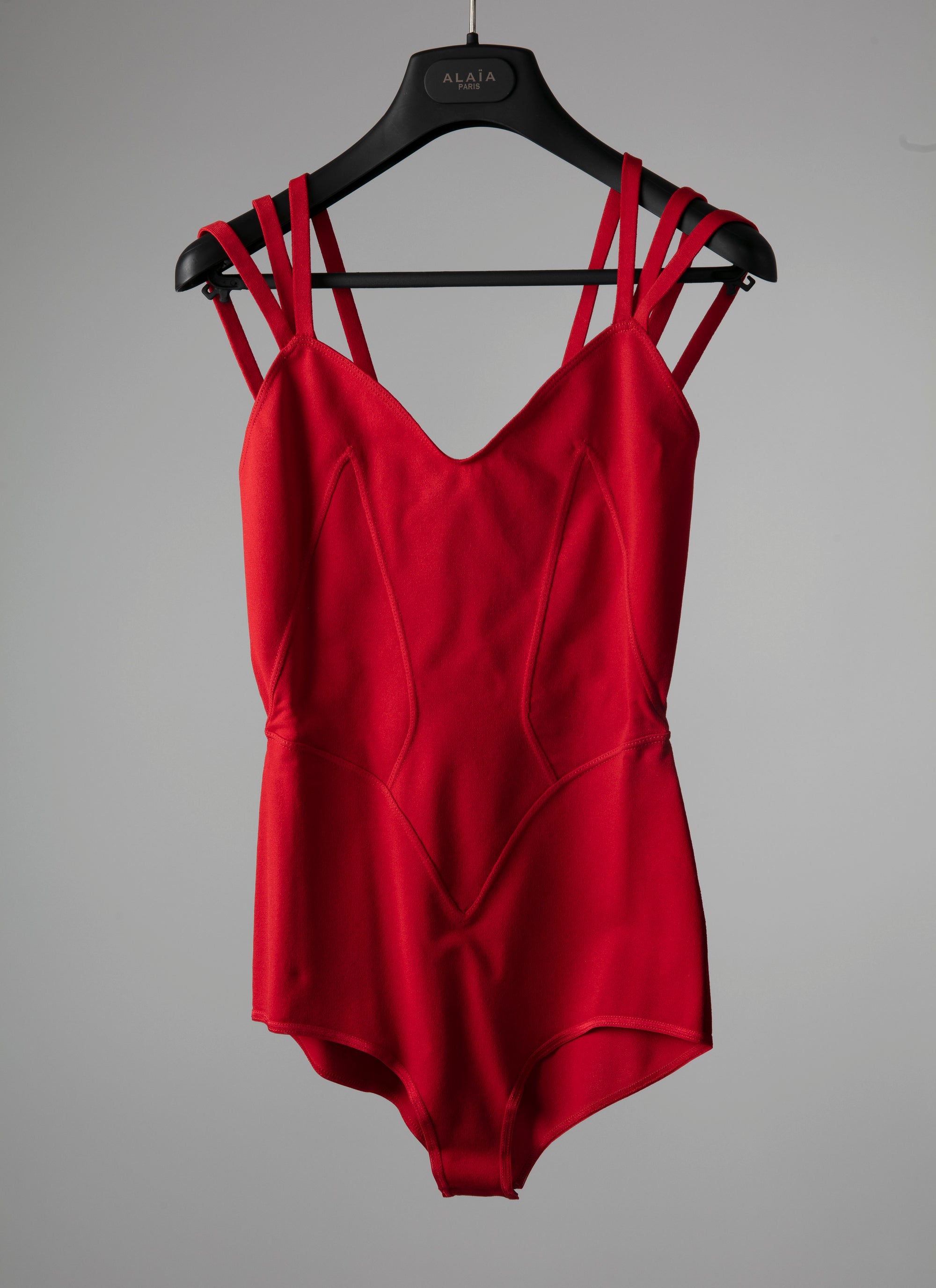 Strapless bodysuit - Scarlet