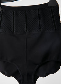 High waist bodysuit - Black intense