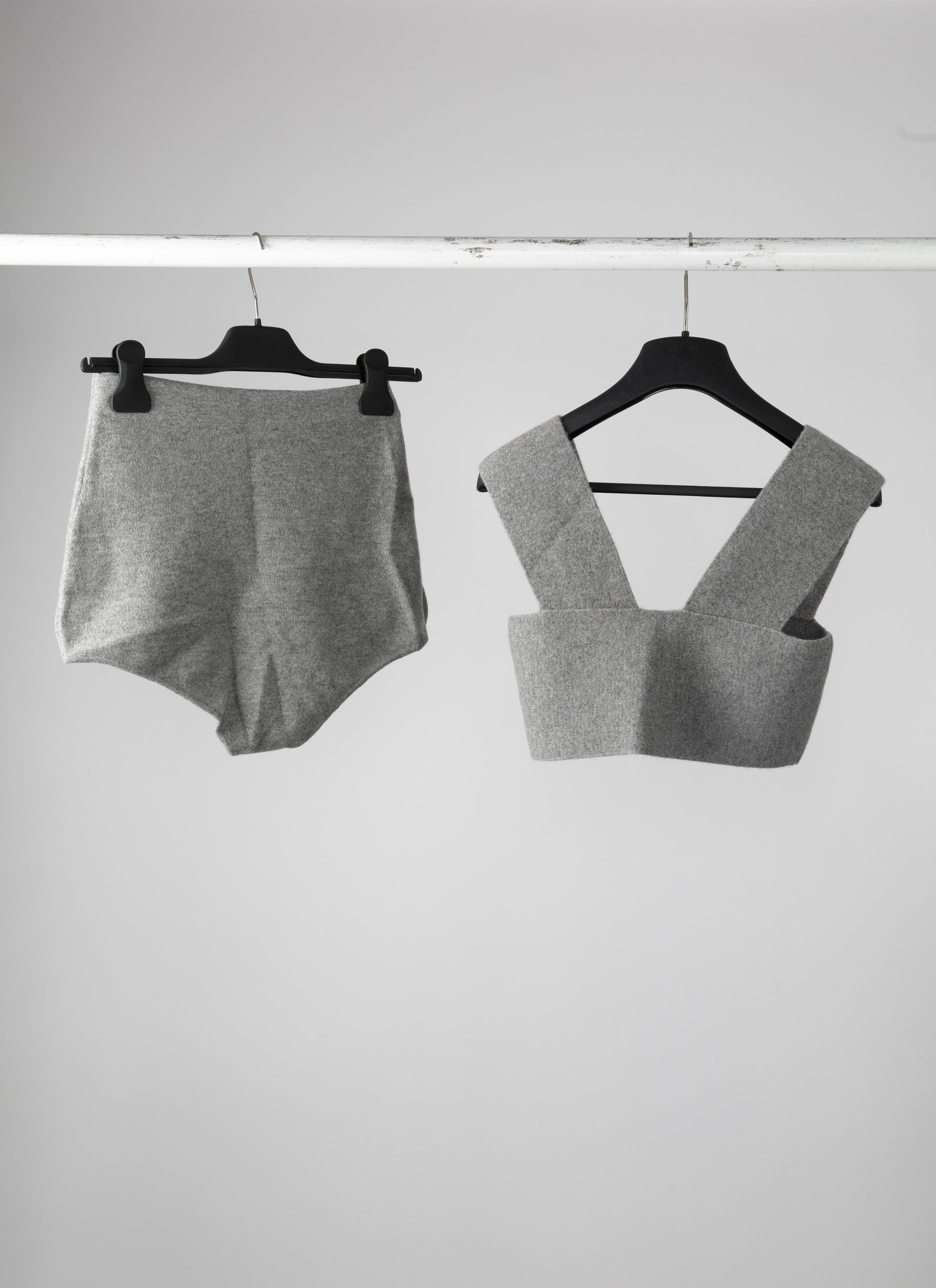 Ensemble en cachemire - Gris Chine