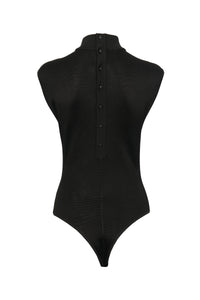Sleeveless bodysuit - Black