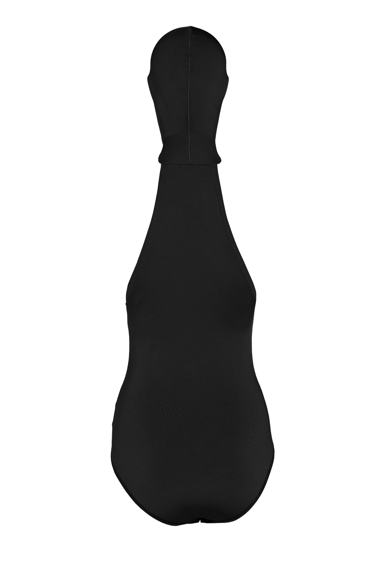 Hooded bodysuit - Alaia Black