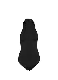 Hooded bodysuit - Alaia Black