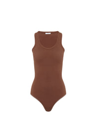Body sans manches - Marron
