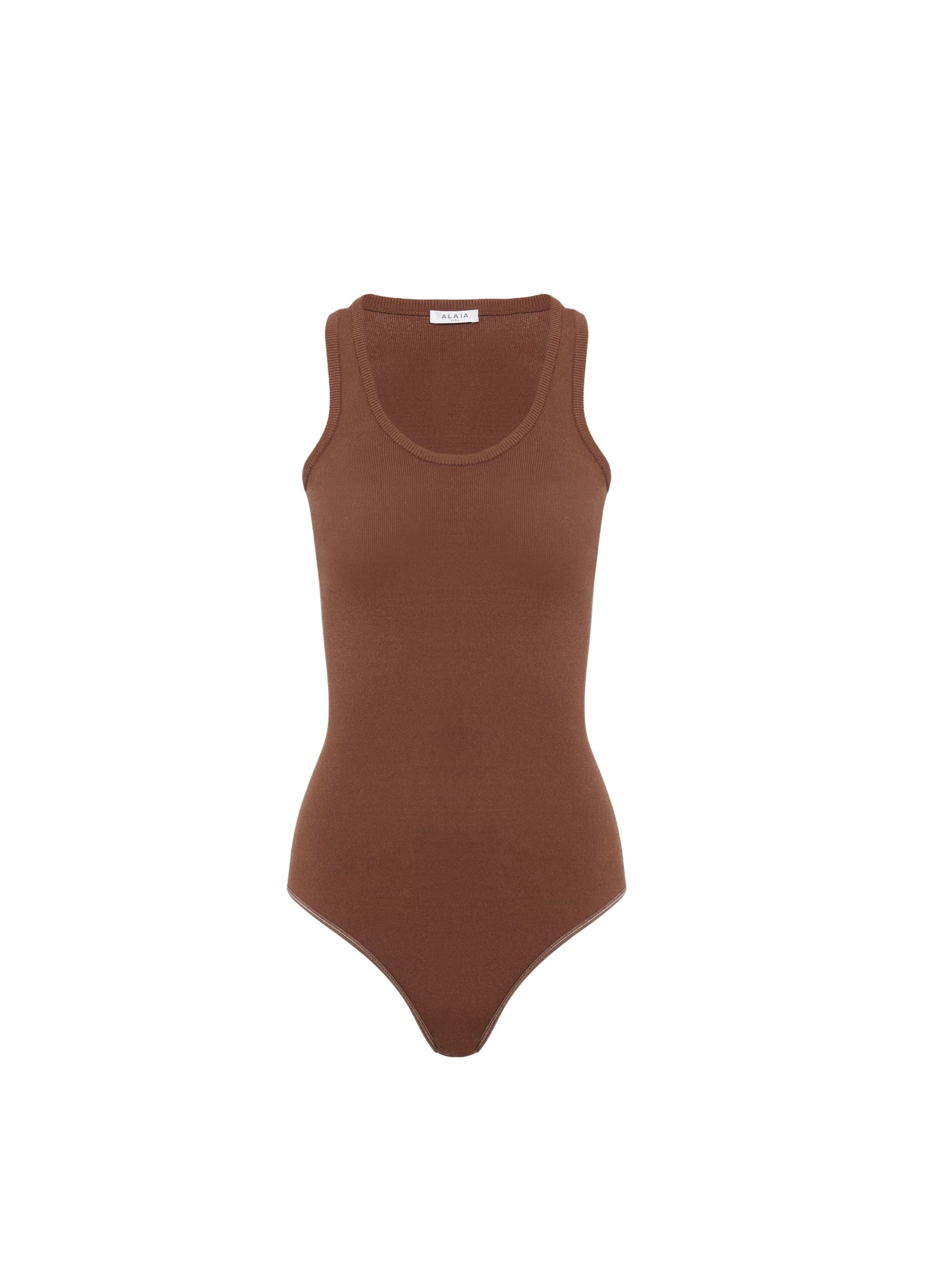 Body sans manches - Marron