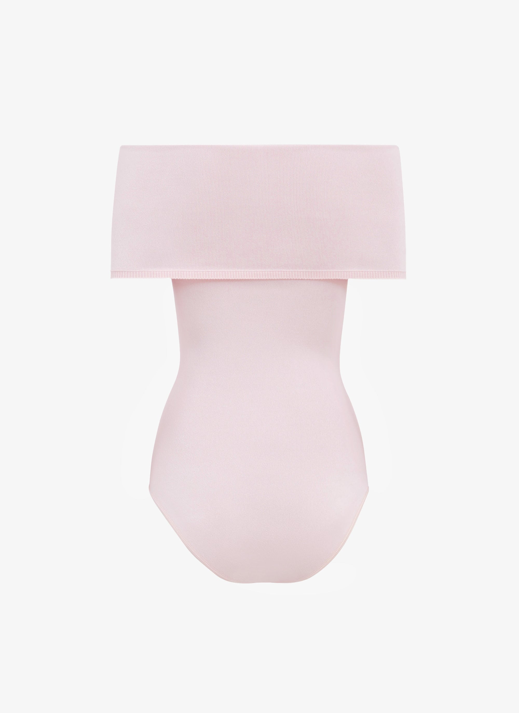 Bare Shoulders Bodysuit - Dragée Pink