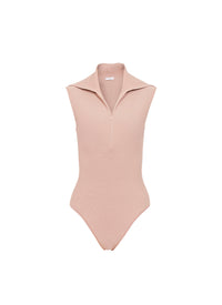 High neck bodysuit - Nude Alaïa