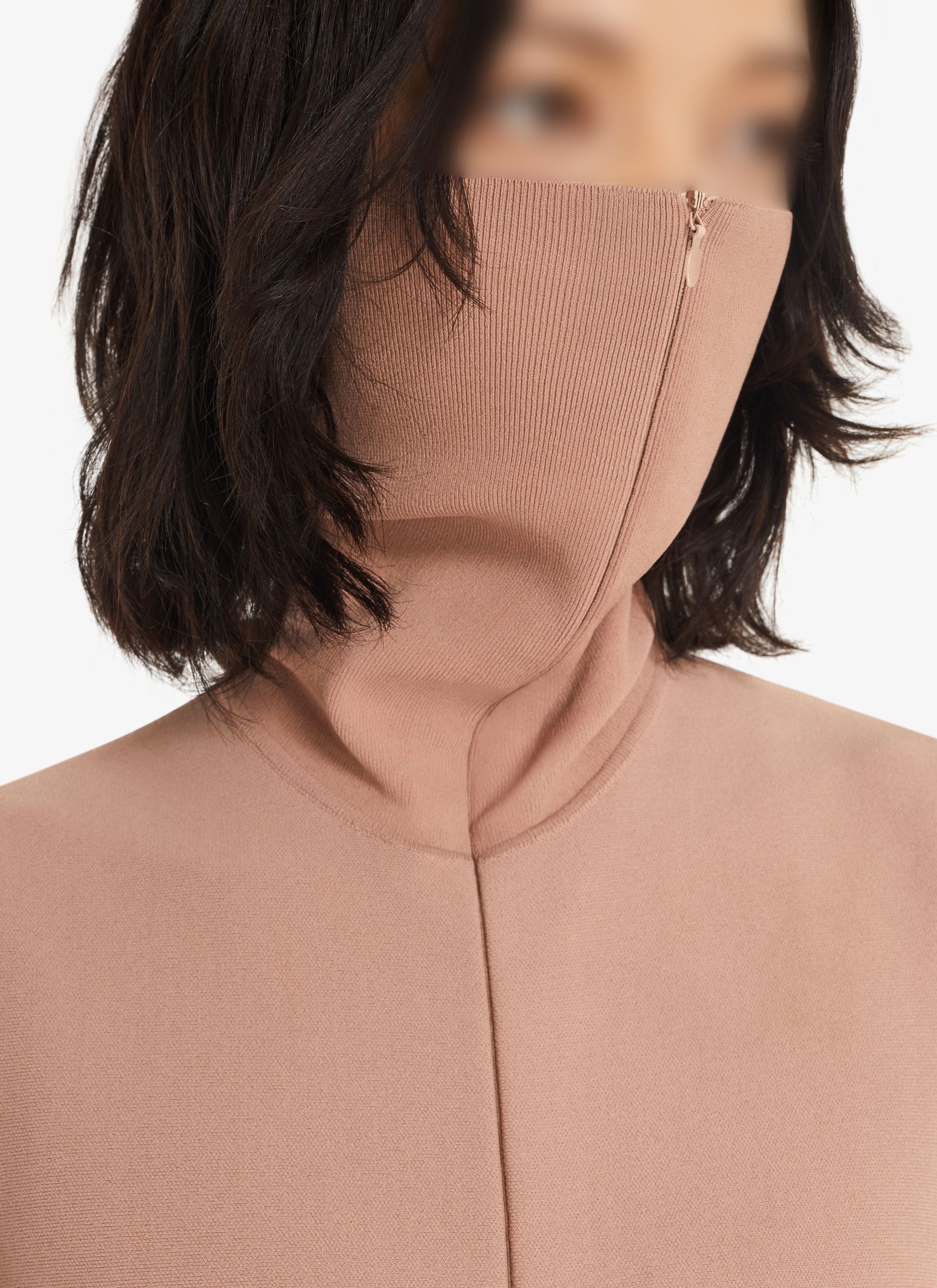 High neck bodysuit - Nude Alaïa