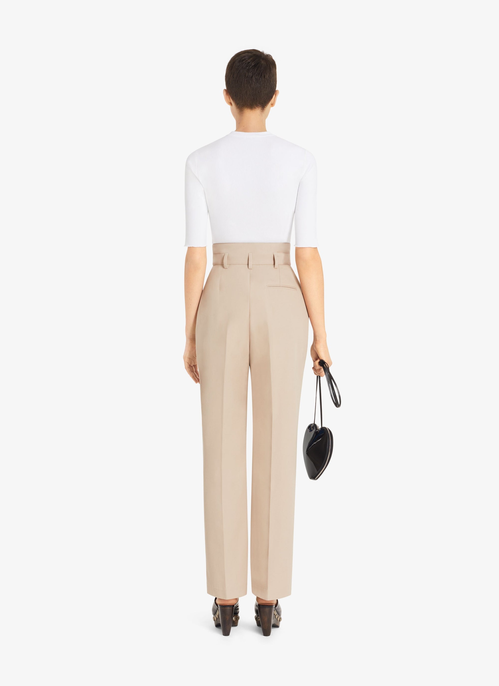 3/4 Sleeve Button Bodysuit - Nude Alaïa