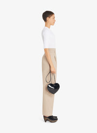3/4 Sleeve Button Bodysuit - Nude Alaïa
