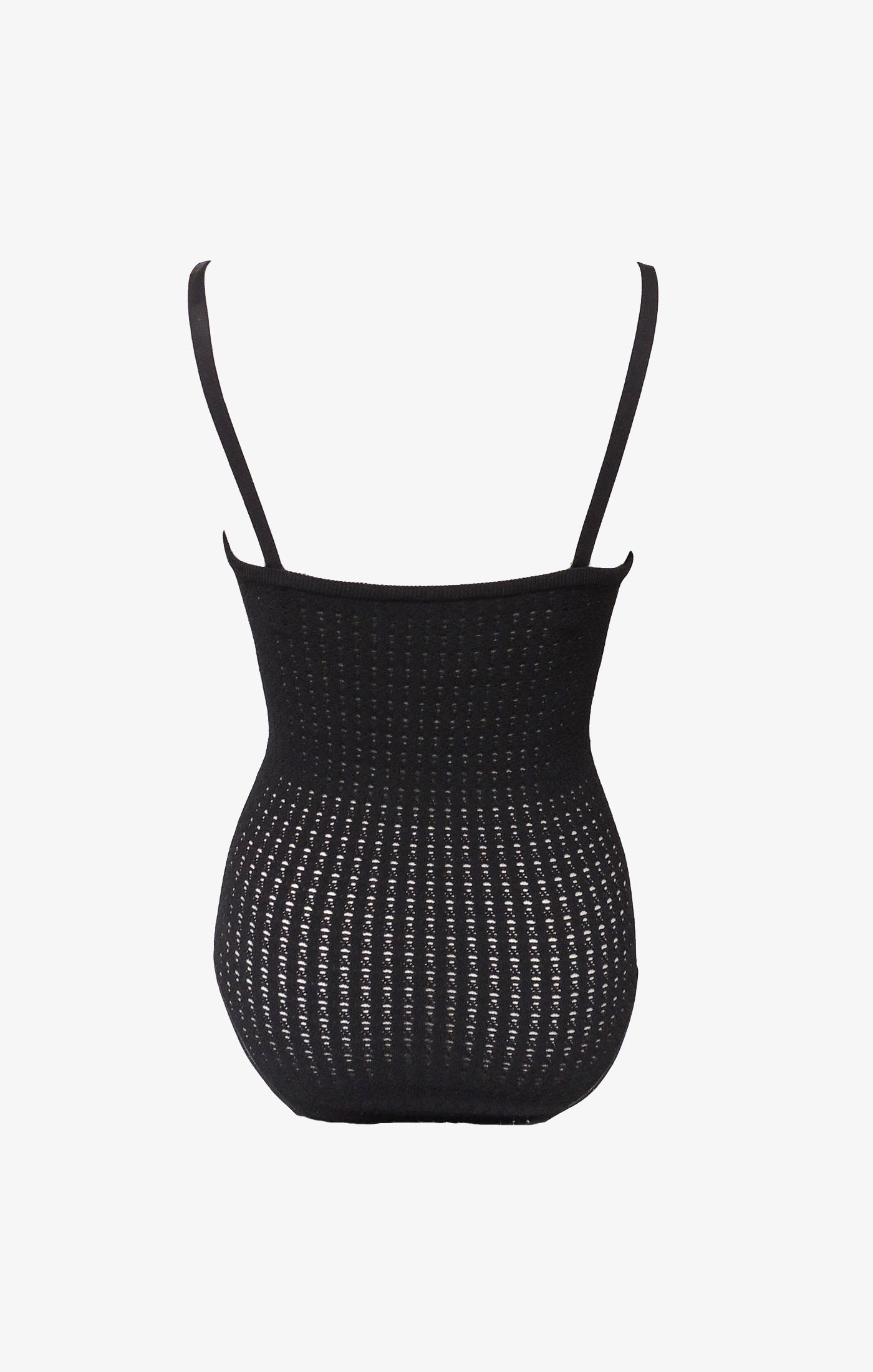 Thin straps bodysuit Vienne - Black Alaïa